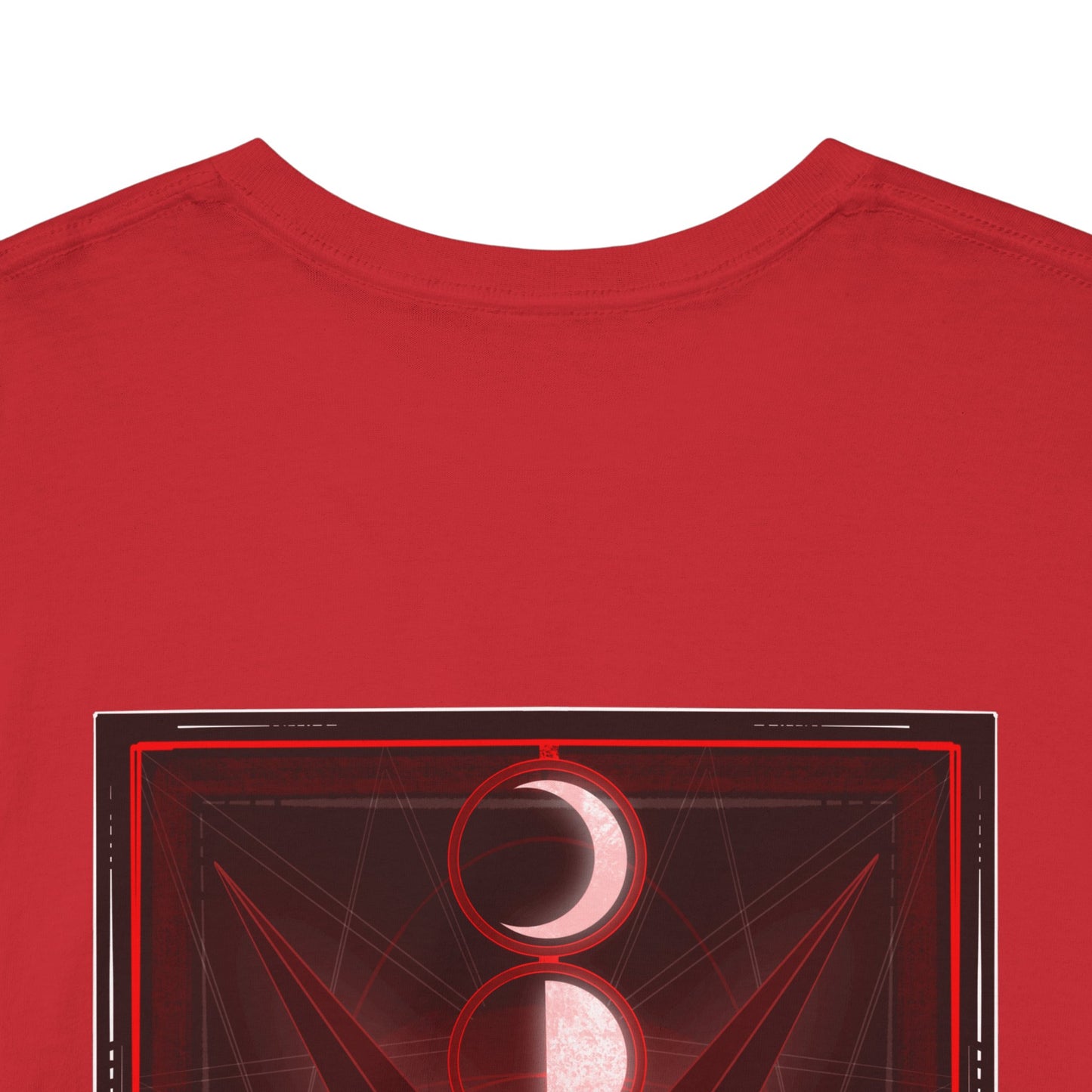 The Wendigo Tarot  (Front & Back Print) Unisex Heavy Cotton Tee