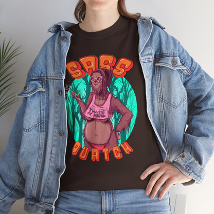 Sass Quatch Unisex Heavy Cotton Tee