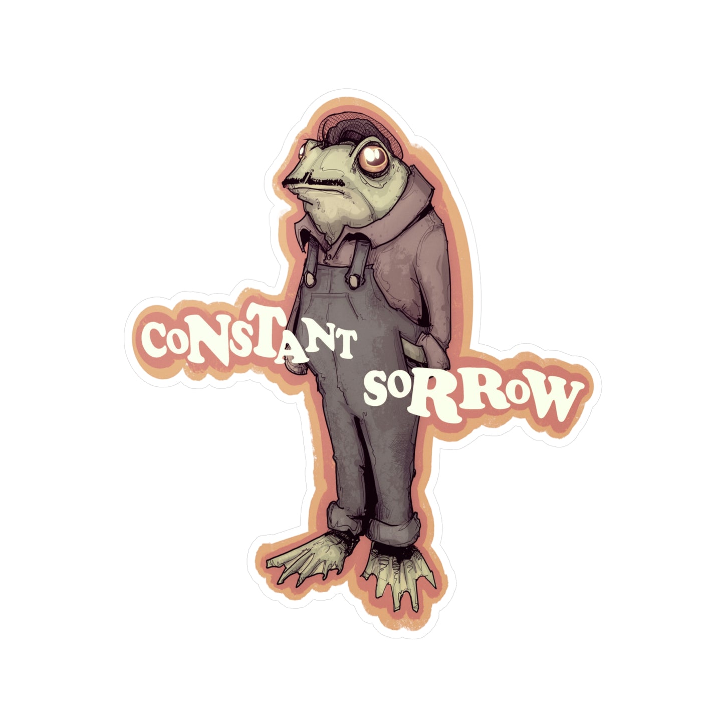Constant Sorrow Kiss-Cut Vinyl Decal
