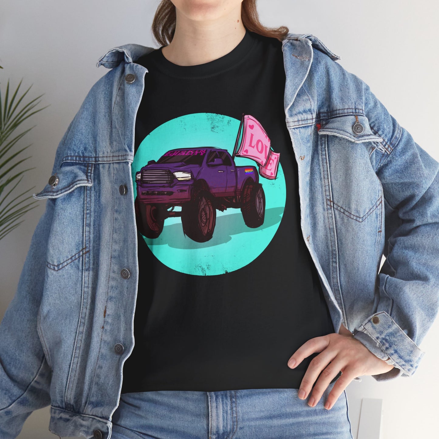 Big Dick Energy Truck Unisex Heavy Cotton Tee