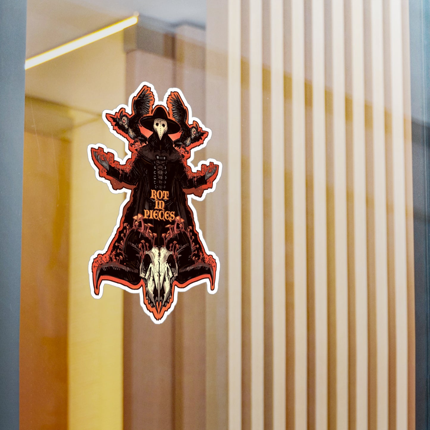 Rot In Pieces Kiss-Cut Vinyl Decal