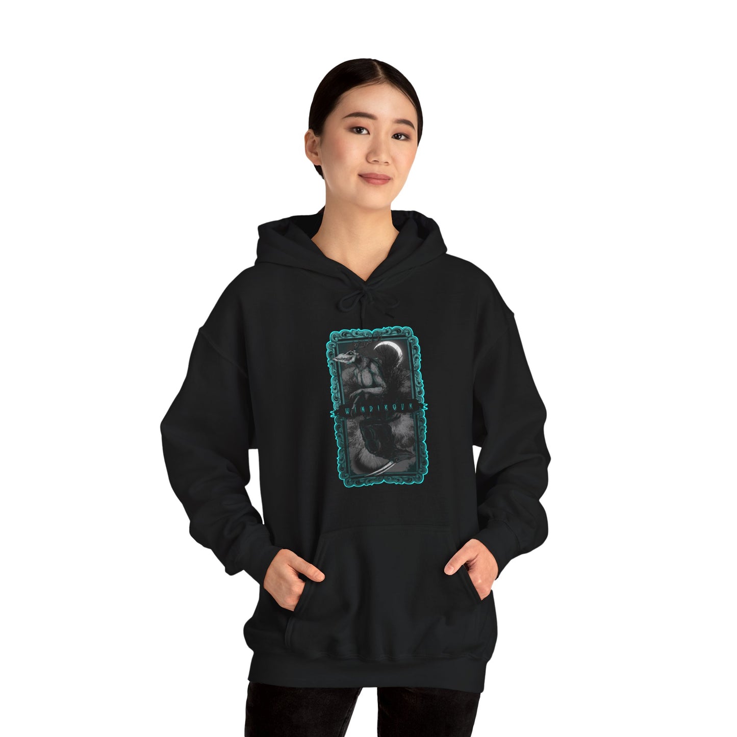 As Above So Below Wendigo Unisex Heavy Blend Hooded Sweatshirt