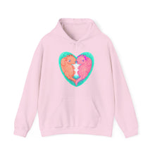 Axolotls In Love  Unisex Heavy Blend Hooded Sweatshirt