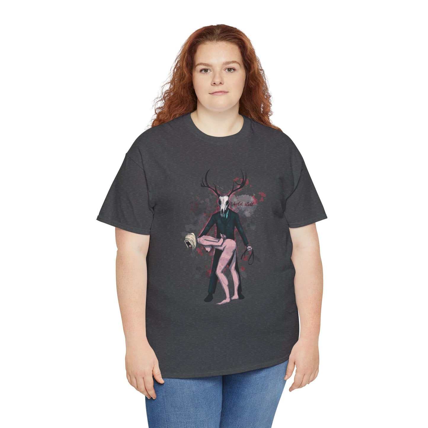 Deer Daddy Series 3: Hold Still Unisex Heavy Cotton Tee