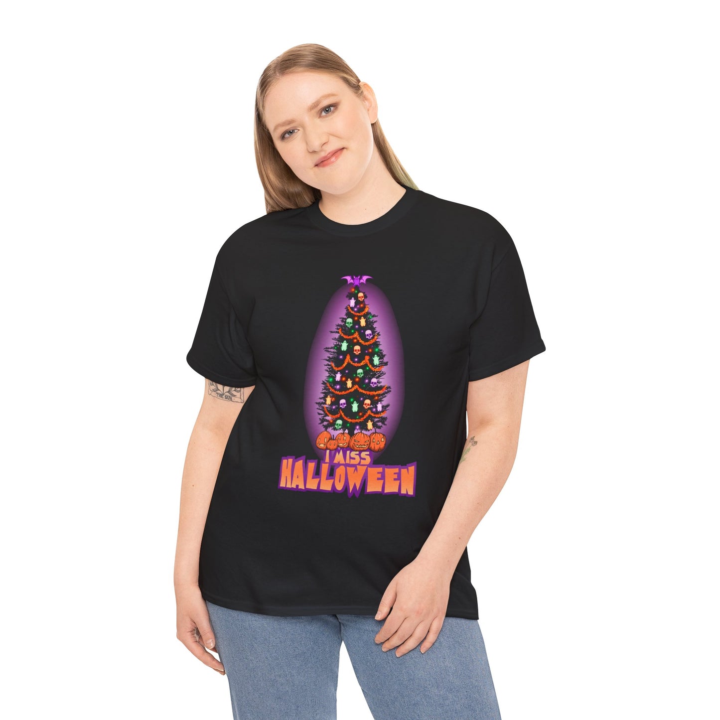 I Miss Halloween Unisex Heavy Cotton Tee