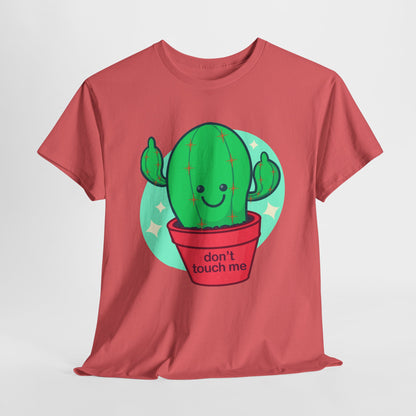 Don't Touch Me Unisex Heavy Cotton Tee