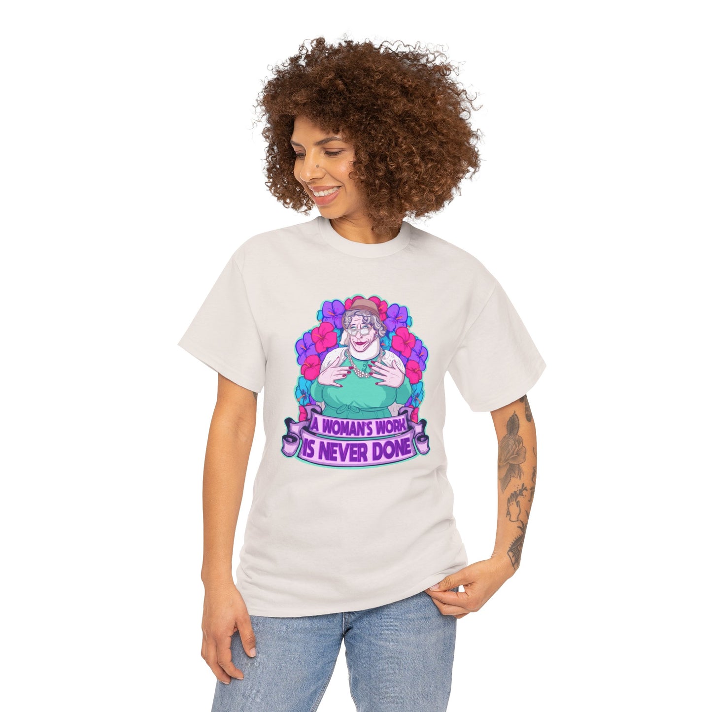 Auntie Nelda Unisex Heavy Cotton Tee