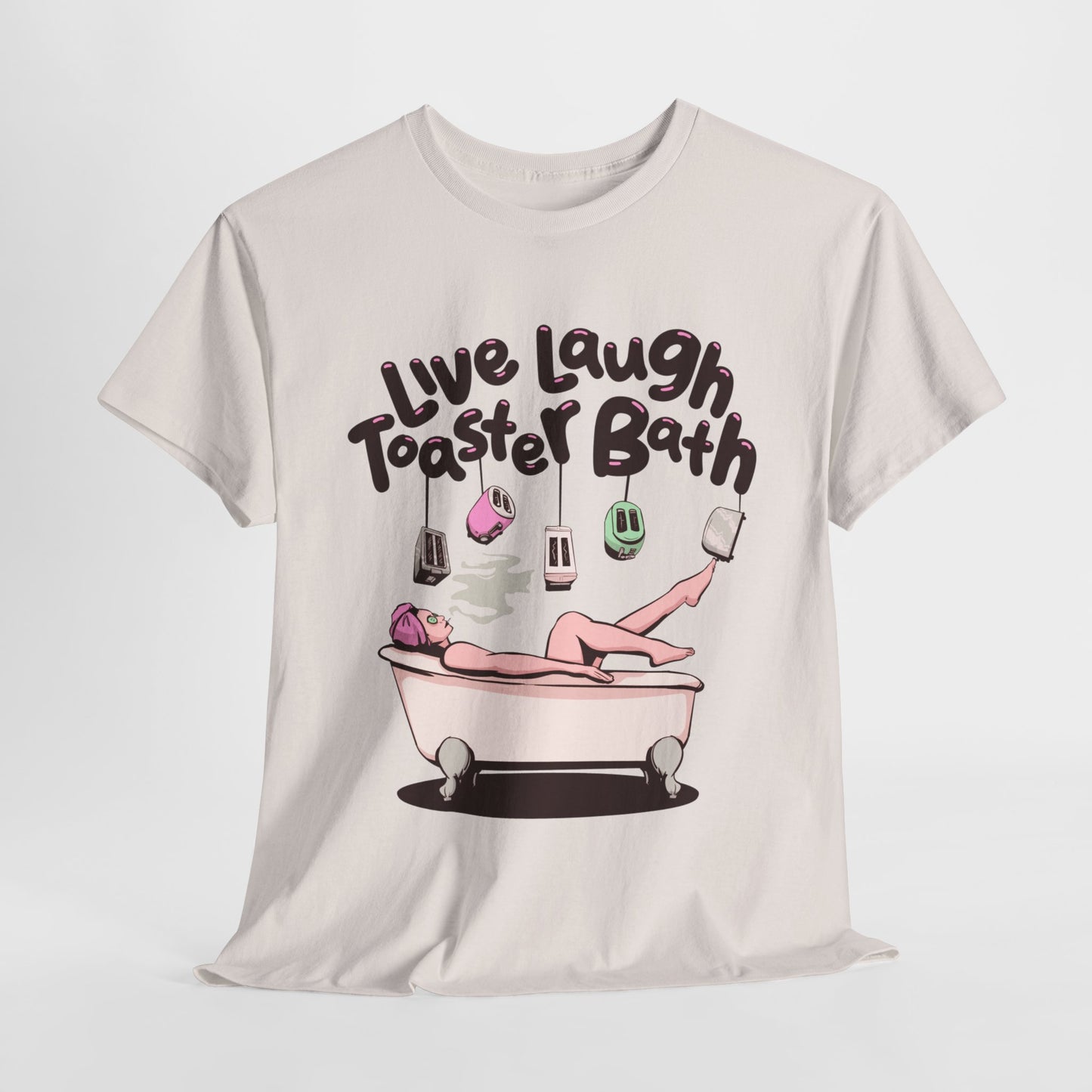 Toaster Bath Unisex Heavy Cotton Tee