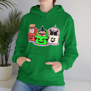 Spooky Fast Food Unisex Heavy Blend Hooded Sweatshirt