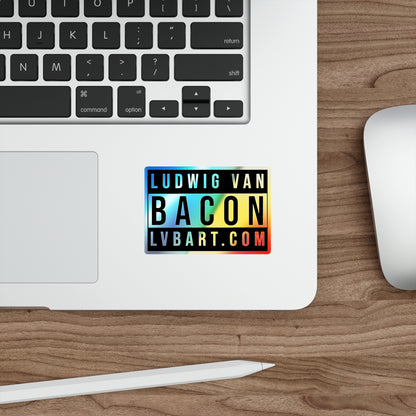 LVB Art Advisory Holographic Die-cut Stickers
