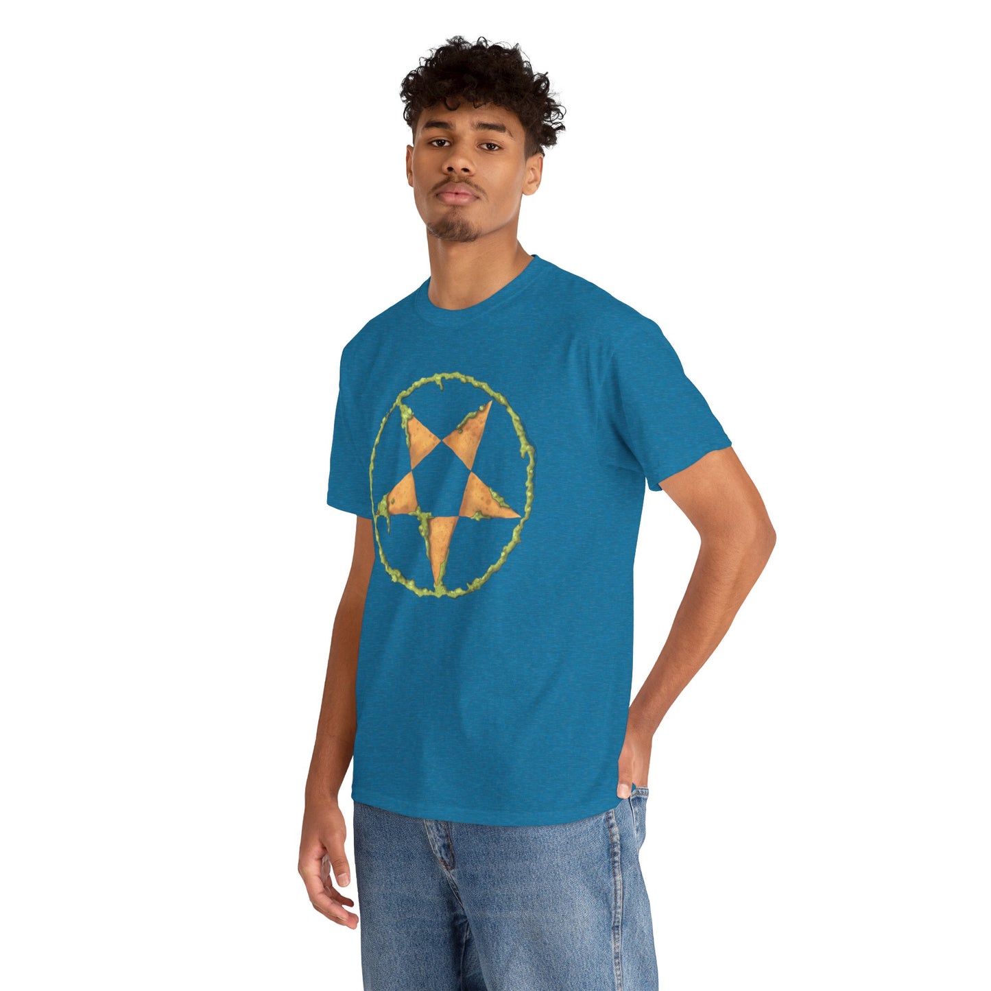 Guacamole Pentagram Unisex Heavy Cotton Tee