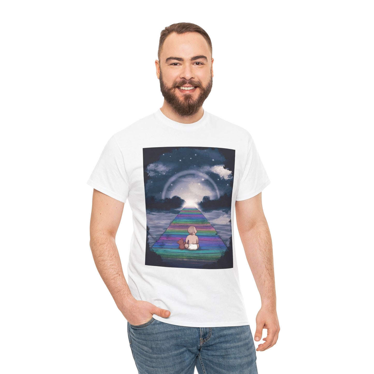 Rainbow Baby Unisex Heavy Cotton Tee