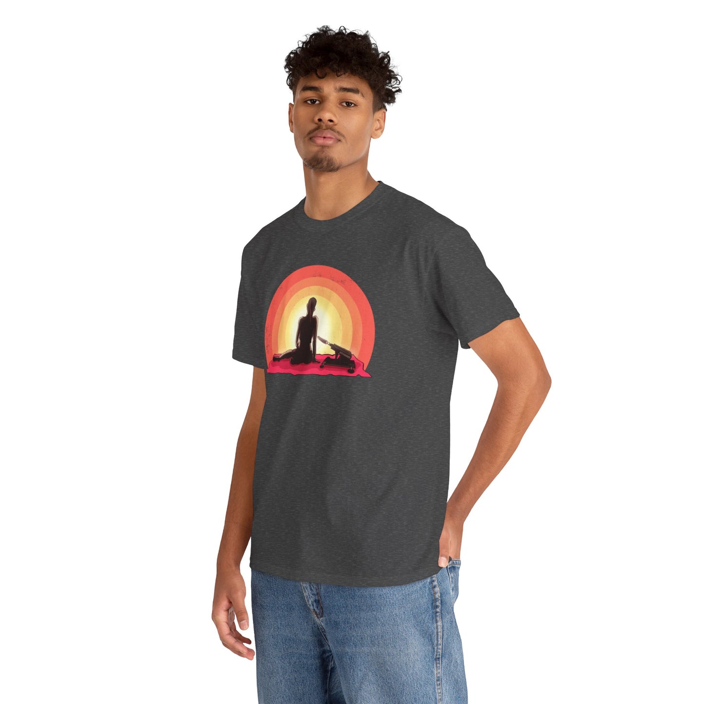 Sunset Unisex Heavy Cotton Tee