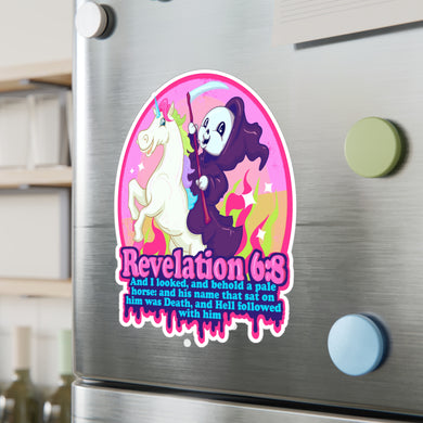 Revelation 6:8 Kiss-Cut Vinyl Decal