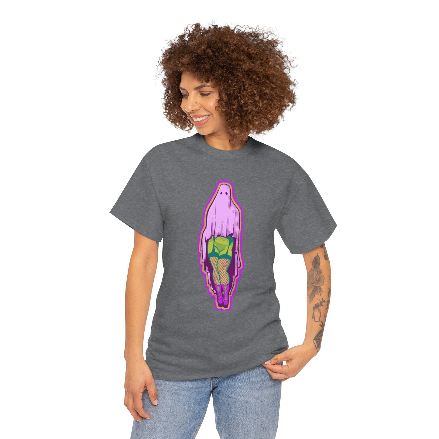 Sexy Ghost Unisex Heavy Cotton Tee