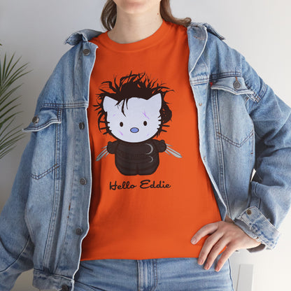 Hello Eddie Unisex Heavy Cotton Patreon Tee