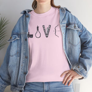 Love Is Death Unisex Heavy Cotton Tee