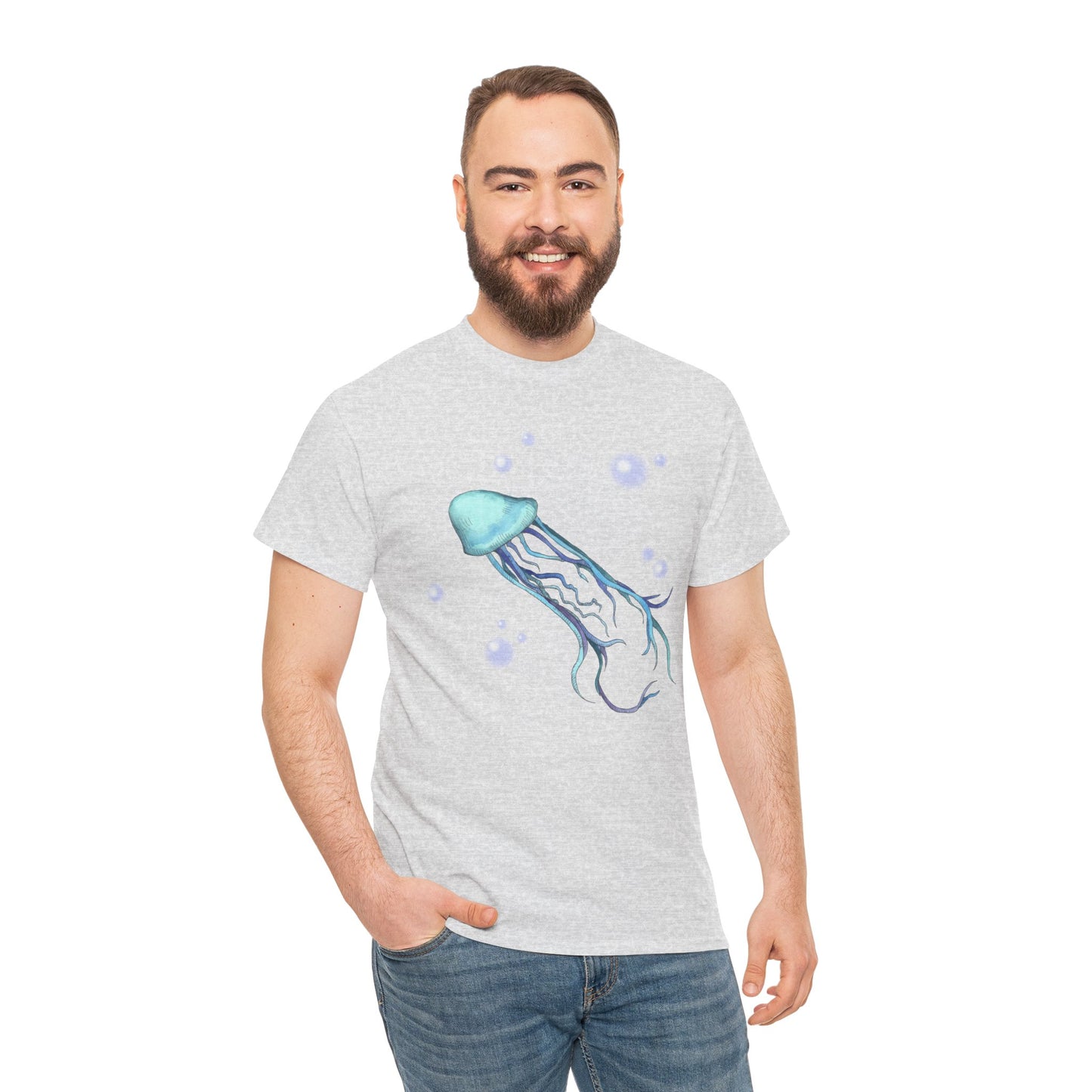 KY Jellyfish Unisex Heavy Cotton Tee