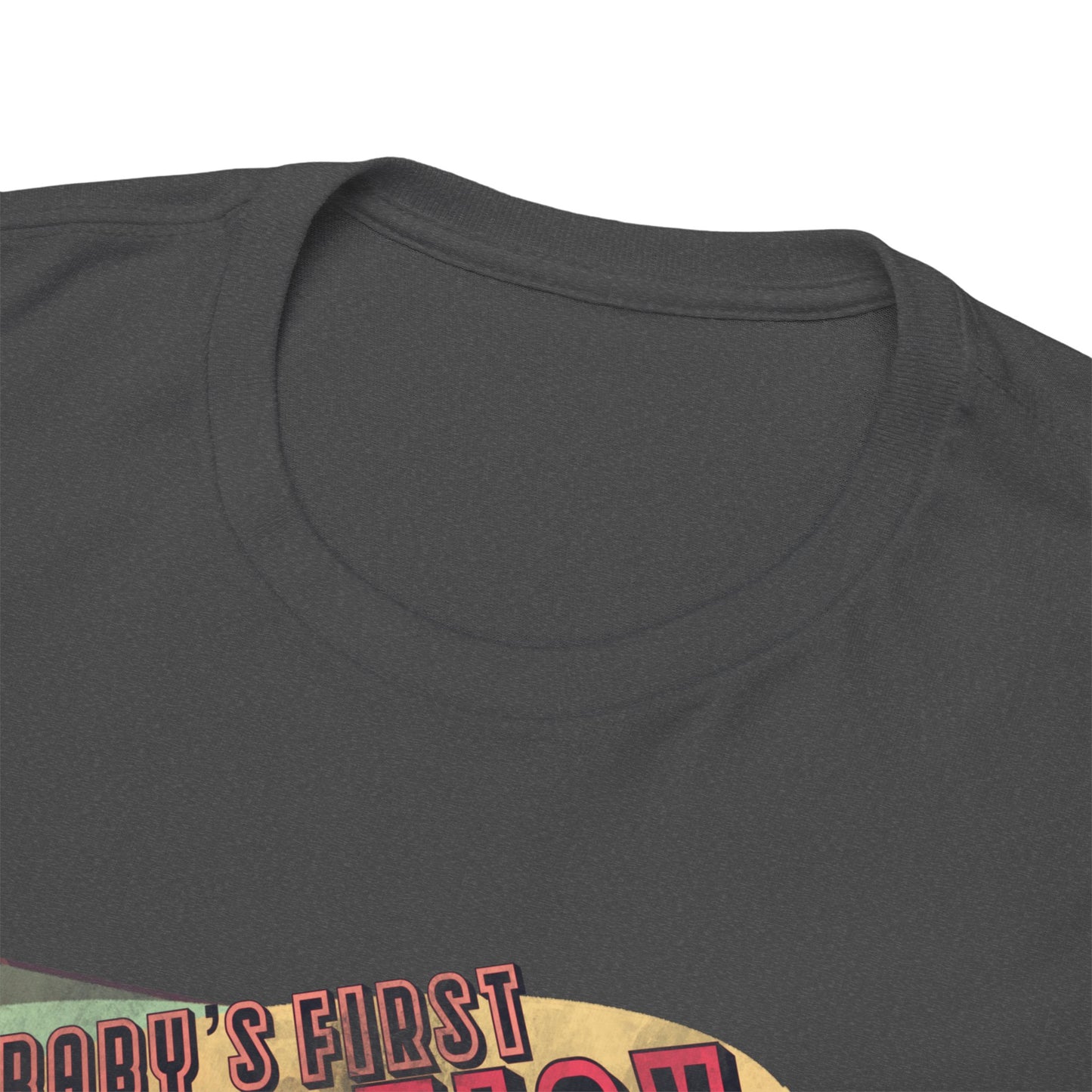 Baby's First Pogo Stick Unisex Heavy Cotton Tee