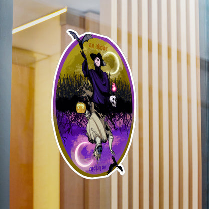 As Above So Below Halloween Kiss-Cut Vinyl Decal