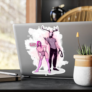 Deer Daddy Series 10: Do Your Worst Kiss-Cut Vinyl Decal