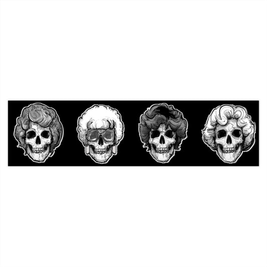 Gothic Girls Car Bumper Stickers