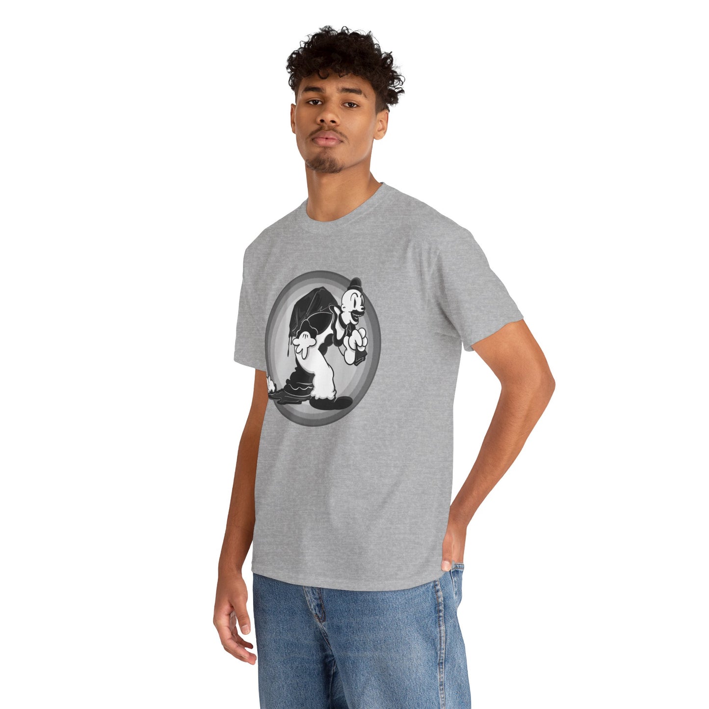 Rubber Hose Art Unisex Heavy Cotton Tee