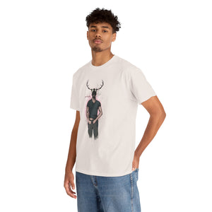 Deer Daddy Series 5: Youre Late Unisex Heavy Cotton Tee