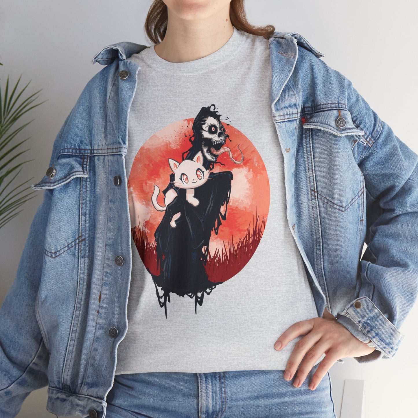 Cat Person Unisex Heavy Cotton Tee