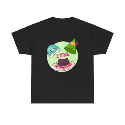 Smiling's My Favorite Unisex Heavy Cotton Tee