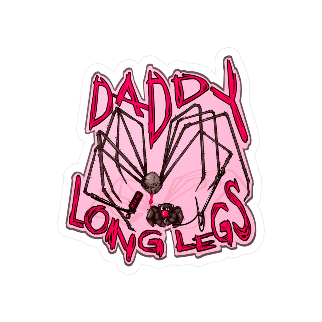 Daddy Long Legs Kiss-Cut Vinyl Decal