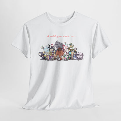 Should You Need Us Extended Unisex Heavy Cotton Tee