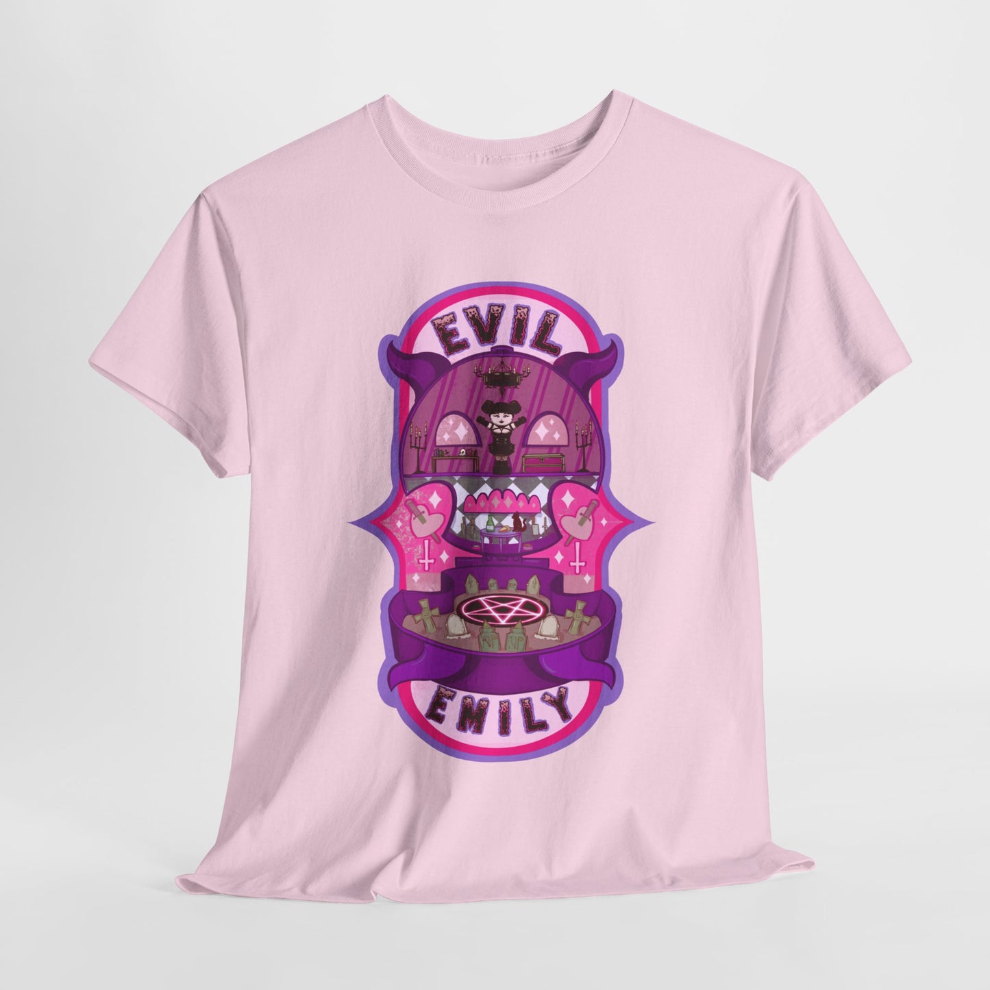 Evil Emily Unisex Heavy Cotton Tee