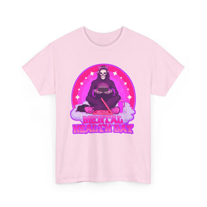 Mental Health Day Unisex Heavy Cotton Tee