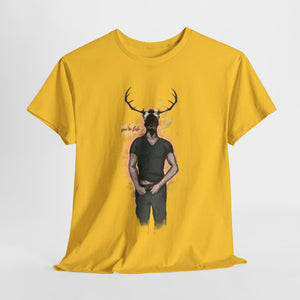 Deer Daddy Series 5: Youre Late Unisex Heavy Cotton Tee