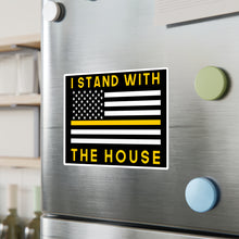 Thin Yellow Line Kiss-Cut Vinyl Decal