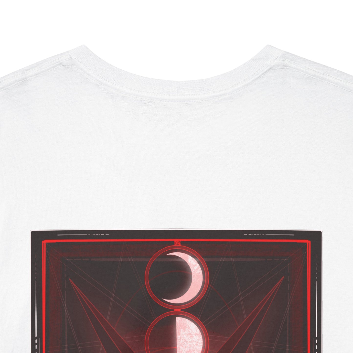 The Wendigo Tarot  (Front & Back Print) Unisex Heavy Cotton Tee