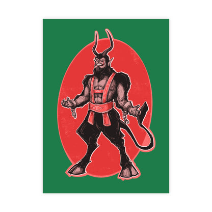 Classic Krampus Greeting Card Bundles (10, 30, 50 pcs)