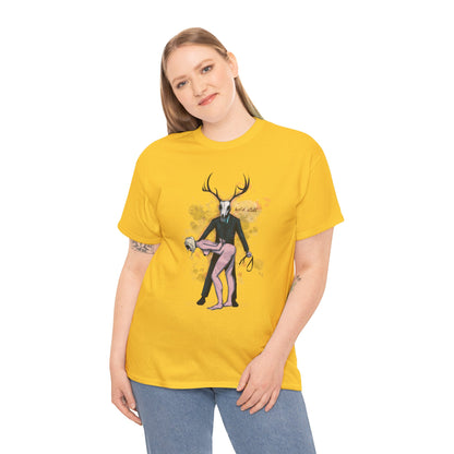 Deer Daddy Series 3: Hold Still Unisex Heavy Cotton Tee
