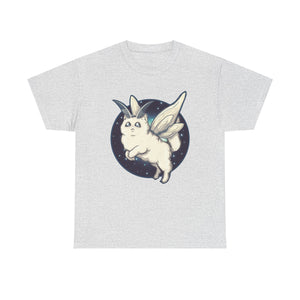 Moth Kitty Unisex Heavy Cotton Tee