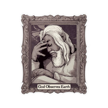 God Observes Earth Kiss-Cut Vinyl Decal