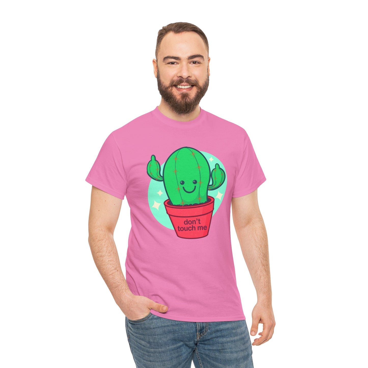 Don't Touch Me Unisex Heavy Cotton Tee