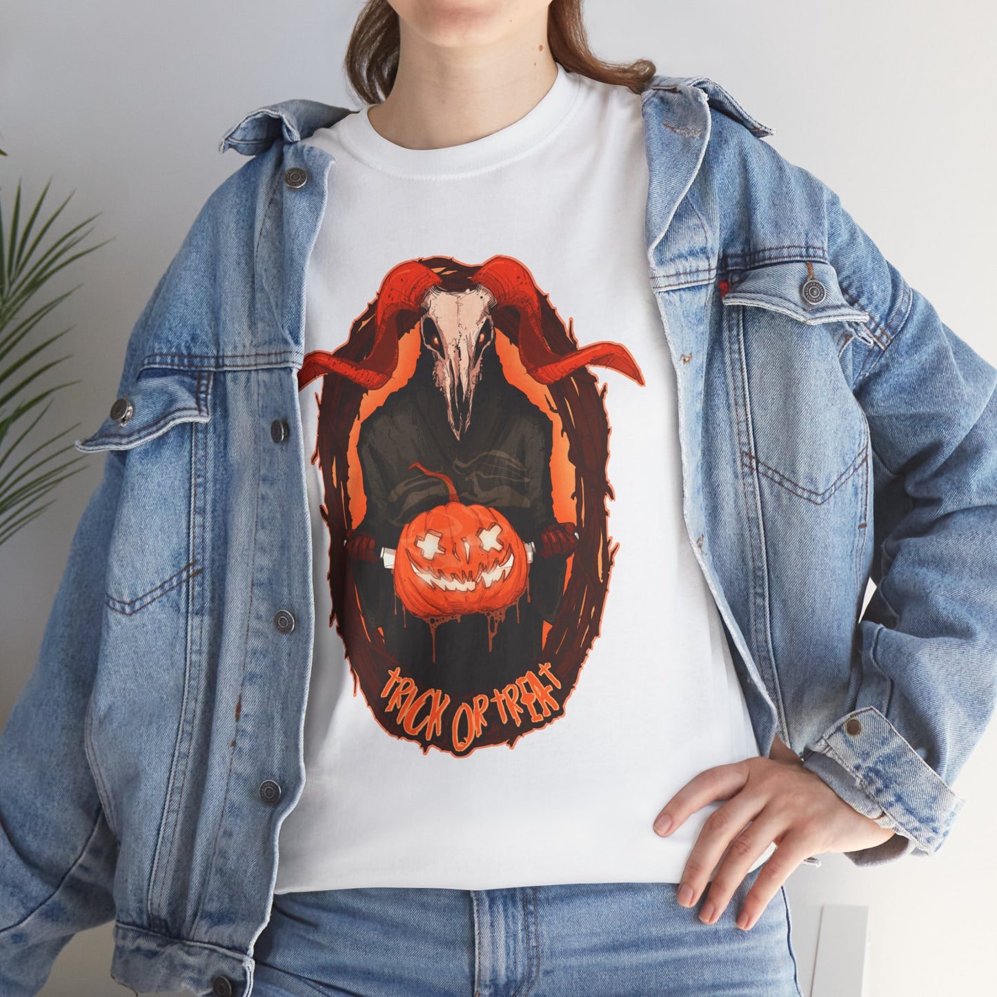 Trick Or Treat Unisex Heavy Cotton Tee