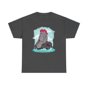 The Big Manatee Unisex Heavy Cotton Tee