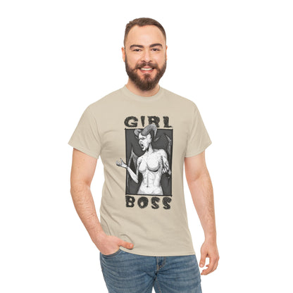 Girl Boss Unisex Heavy Cotton Tee