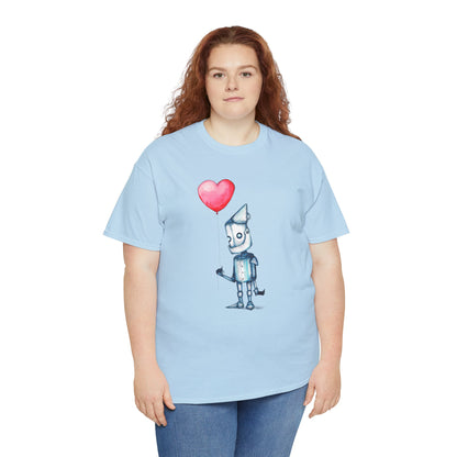 Tinman Gets A Heart Unisex Heavy Cotton Tee