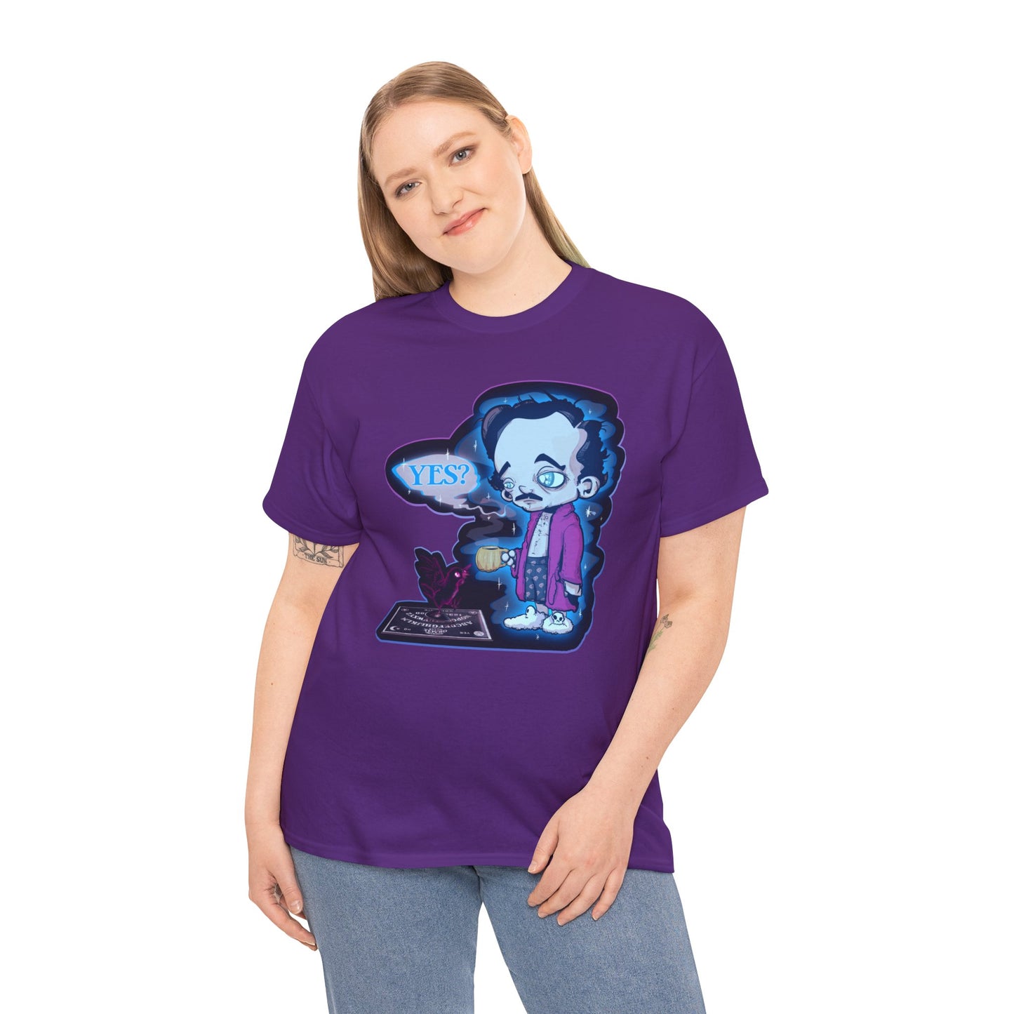 Edgar Allan Ghost Unisex Heavy Cotton Tee