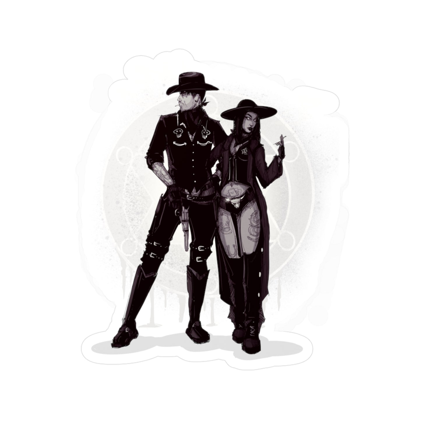Outlaw Heart Kiss-Cut Vinyl Decal