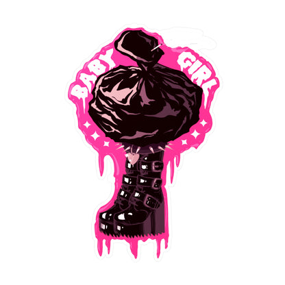 Trash Baby Kiss-Cut Vinyl Decal