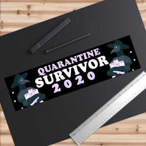 Quarantine Survivor Bumper Stickers